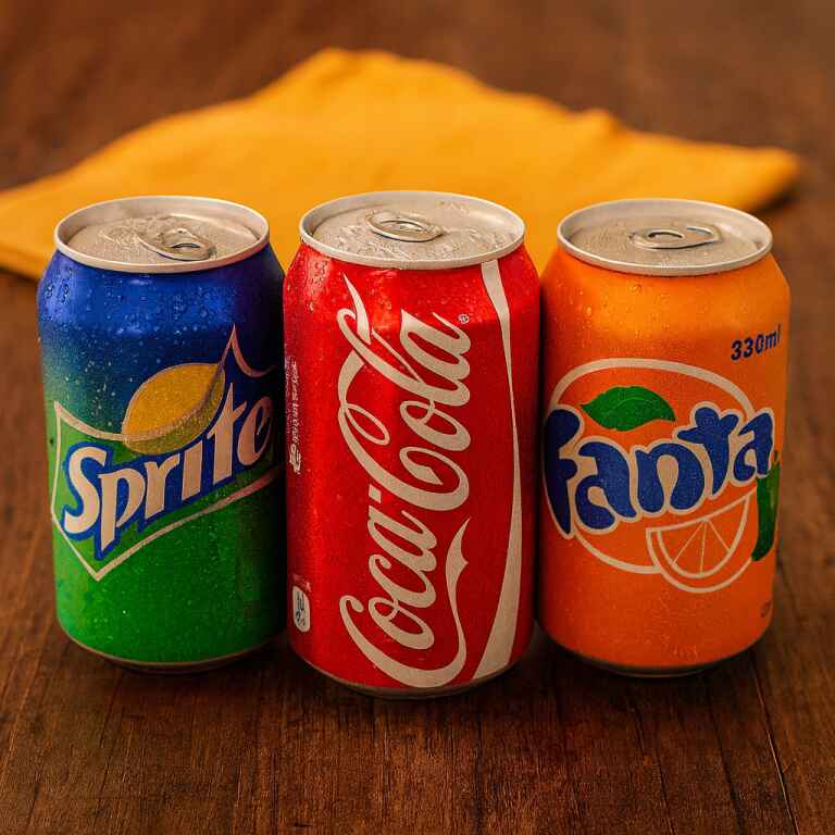 Soft Drinks (Coke, Fanta, Sprite)