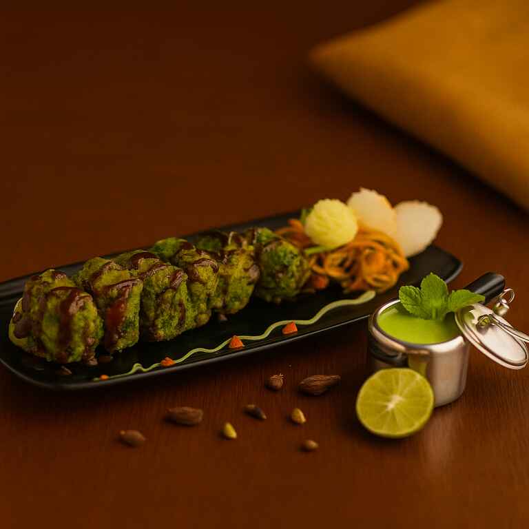 Paneer Haryali Tikka