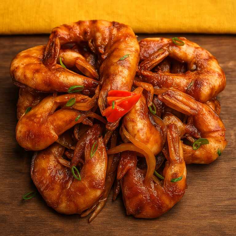 Prawns in Choice of Sauce