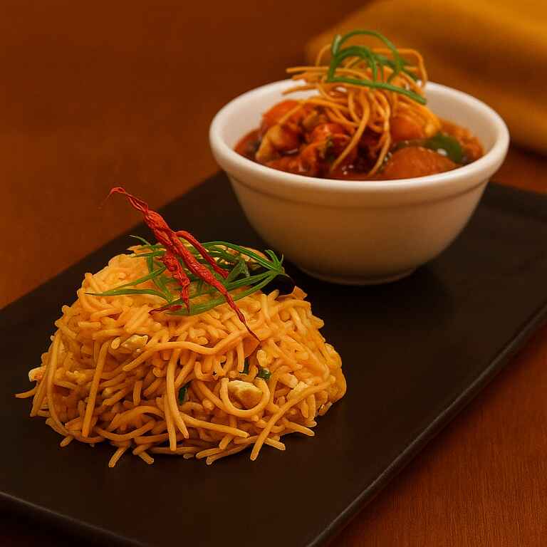 Chicken Triple Schezwan Fried Rice