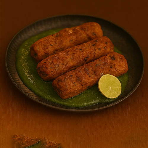 Mutton Seekh Kebab (6 Pcs)